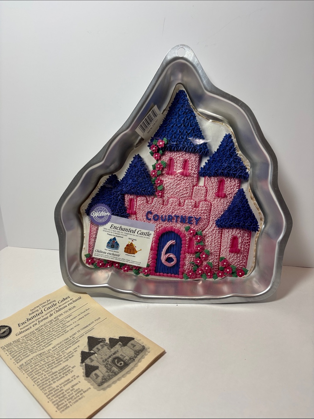 Wilton Pink & Navy Enchanted Castle Cake Pan